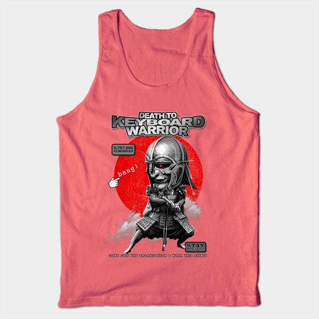 KEYBOARD WARRIOR Tank Top by ADAMLAWLESS